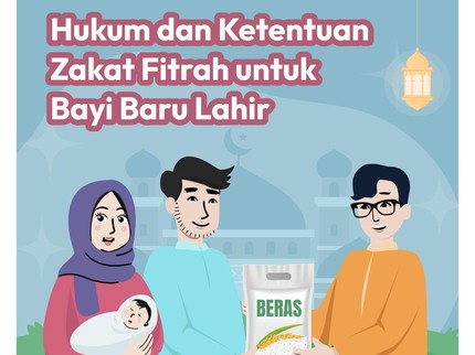 Hukum dan Ketentuan Zakat Fitrah untuk Bayi Baru Lahir
