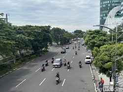 Hari Kedua Cuti Libur Lebaran Bertepatan Nyepi, Lalin Surabaya Terpantau Sepi
