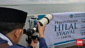 Kemenag: Hilal Belum Terlihat, Secara Hisab Lebaran 31 Maret