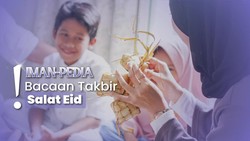 Bacaan 7 Takbir Salat Idul Fitri Berserta Cara Membaca dan Artinya