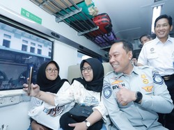 Jasa Raharja Berangkatkan 16.500 Peserta Mudik Gratis Pakai Kereta Api