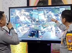 Kapolres Gresik Pantau Langsung Arus Mudik, Pastikan Lalin Lancar