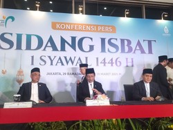 Pemerintah Resmi Tetapkan Idul Fitri 1446 H Jatuh pada 31 Maret 2025
