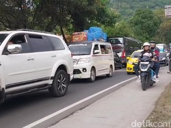Marsel Tak Berkutik di Jalur Nagreg Meski Mudik Pakai Motor