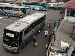 Sunyi Sepi Terminal Cicaheum di Momen Mudik Lebaran 2025