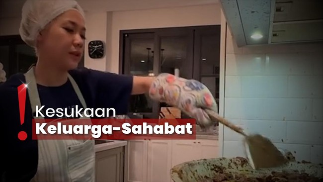 BCL Turun Tangan Masak 12 Kg Rendang-Kue Cokelat Andalan Tiap Lebaran