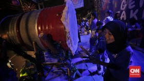FOTO: Meriah Gema Takbiran di Jakarta