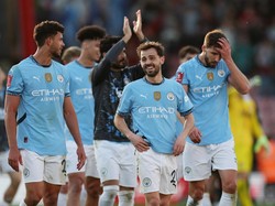 Wow! Man City Tembus Semifinal Piala FA 7 Musim Beruntun