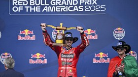FOTO: Bagnaia Ukir Kemenangan di MotoGP Amerika Serikat