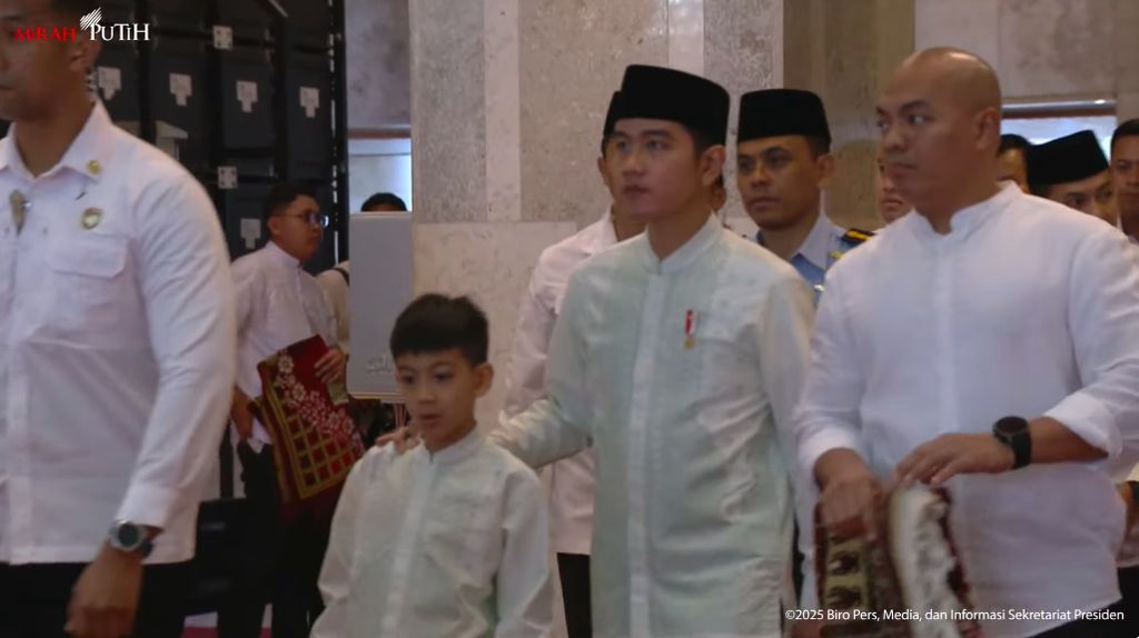 Wapres Gibran Dijadwalkan Salat Idulfitri di Masjid Istiqlal