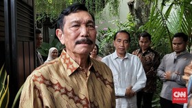Usai Hadiri Open House Istana, Luhut Langsung Kunjungi Jokowi di Solo