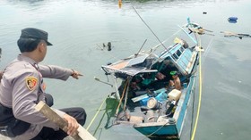 Kapal Wisata Meledak di Pantai Kepri, Satu Korban Luka Bakar
