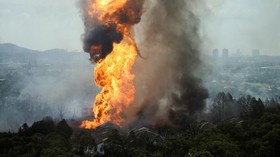 3 Jam Usai Ledakan Petronas: Api Masih Menyala, 112 Orang Terdampak