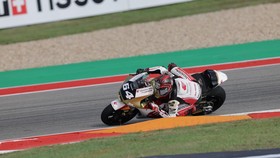 Hasil Moto2 Spanyol: Mario Aji Cedera, Gonzalez Menang