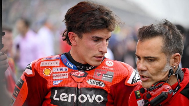 Marc Marquez menciptakan drama sebelum start MotoGP Amerika Serikat 2025 di COTA. Seperti apa aturan yang sebenarnya saat situasi seperti itu?