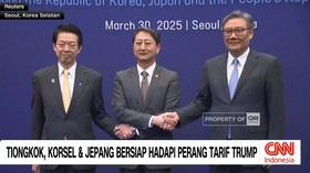 VIDEO: Tiongkok, Korsel & Jepang Bersiap Hadapi Perang Tarif Trump