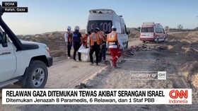 VIDEO: Relawan Gaza Ditemukan Tewas Akibat Serangan Israel
