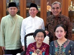 Kekompakan Puan dan Didit Unggah Momen Silaturahmi di Rumah Mega