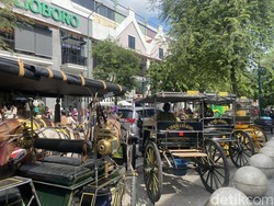 Penarik Andong Malioboro Keluhkan Sepi Peminat Saat Libur Lebaran