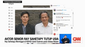 VIDEO: Aktor Senior Ray Sahetapy Tutup Usia