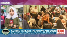 VIDEO: Kondisi Terkini Stasiun Pasar Senen