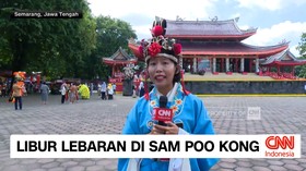 VIDEO: Libur Lebaran di Klenteng Sam Poo Kong