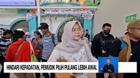 VIDEO: Pemudik Pulang Lebih Awal, Tol Japek & MBZ Arah Cikampek Padat