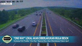 VIDEO: 'One Way' Lokal Akan Diberlakukan Mulai Besok