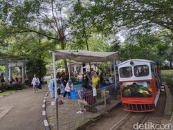 Taman Lalu Lintas Bandung Diserbu Wisatawan Saat Libur Lebaran