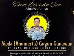 Aipda Gugun Gugur Kecelakaan Saat Bertugas di Tasikmalaya