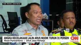 VIDEO: Angka Laka Arus Mudik Turun 31 Persen