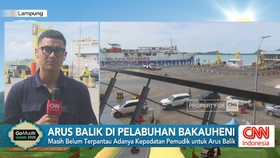VIDEO: Arus Balik di Pelabuhan Bakauheni