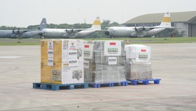 Menlu Sugiono Lepas 16 Ribu Paket Bantuan Baznas untuk Myanmar