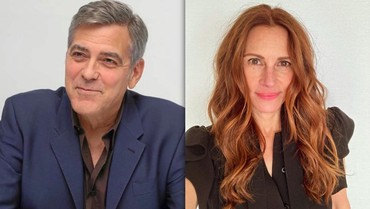 img-title Bersahabat Karib, George Clooney & Julia Roberts Punya Nama Kontak Khusus di HP