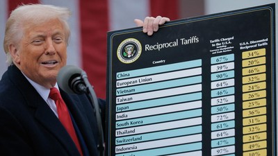 Daftar Negara Kena Dampak Paling Ringan dari Kebijakan Tarif Trump