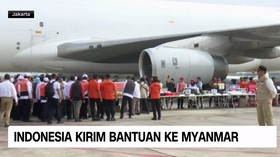 VIDEO: Menko PMK jadi Pimpinan yang Memberikan Bantuan ke Myanmar