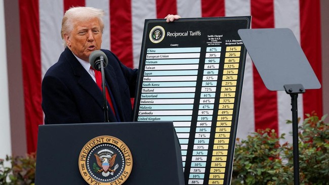 Menkeu AS Bessent menekankan Trump menaruh fokus lebih terhadap 18 mitra dagang penting yang menyumbang 95 persen defisit perdagangan AS.