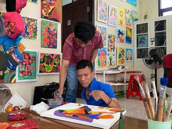 Taman Baca Inklusi di Bekasi Hadirkan Terapi Seni bagi Anak & Difabel