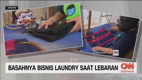VIDEO: Basahnya Bisnis Laundry Saat Lebaran