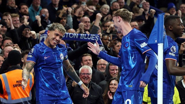 Pelatih Chelsea, Enzo Maresca memuji Cole Palmer usai mengalahkan Tottenham Hotspur 1-0 pada pekan ke-30 Liga Inggris, Jumat (4/4) dini hari WIB.