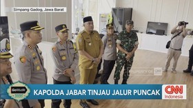 VIDEO: Kapolda Jabar Tinjau Jalur Puncak