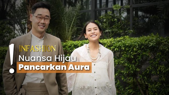 Inspirasi Busana ala Keluarga Maudy Ayunda Dibalut Putih dan Olive