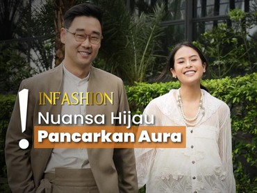 Inspirasi Busana ala Keluarga Maudy Ayunda Dibalut Putih dan Olive
