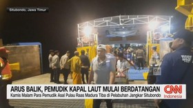 VIDEO: Arus Balik, Pemudik Kapal Laut Mulai Berdatangan