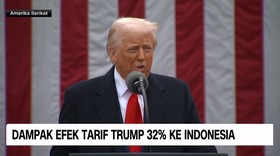 VIDEO: Dampak Efek Tarif Trump 32% Ke Indonesia