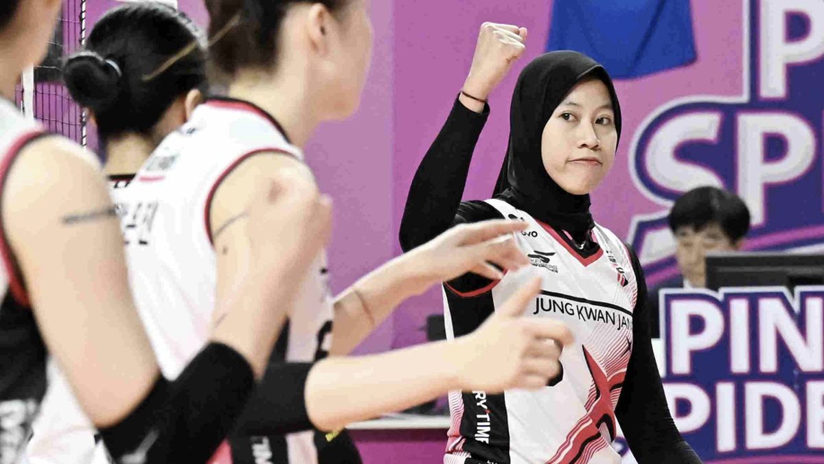 Red Sparks Gebuk Pink Spiders di Game 3, Megawati Jaga Mimpi Juara