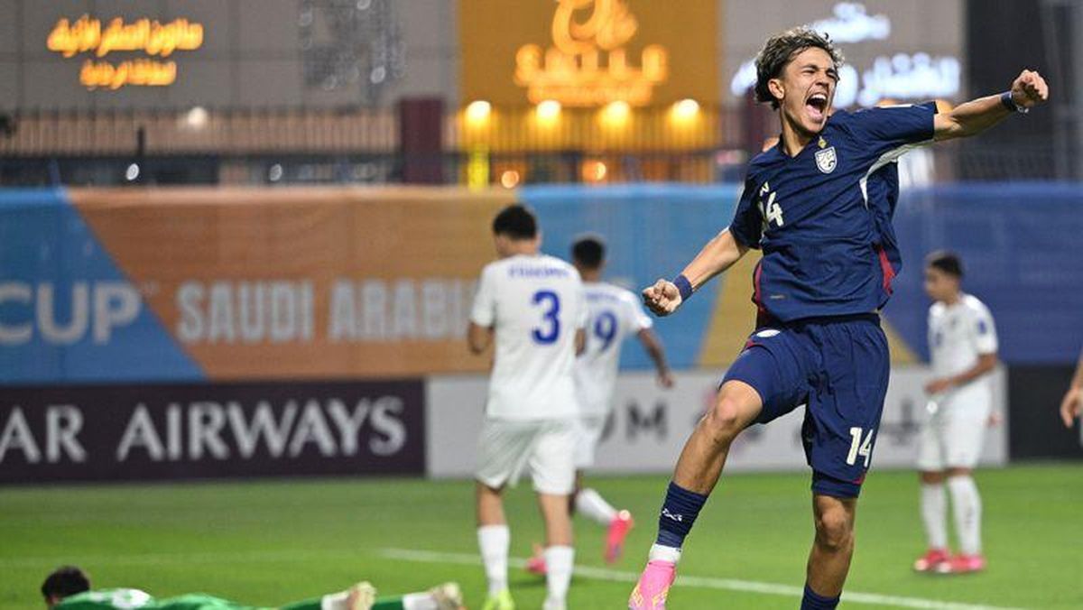 Pemain MU Silva Mexes Cetak Gol Brilian Bersama Thailand U-17