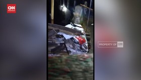 VIDEO: Momen Jembatan Klaten Roboh Diterjang Banjir.