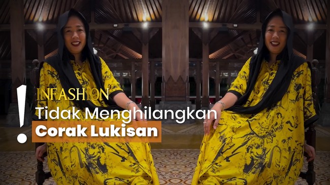 Gaya Unik Soimah saat Lebaran, Pakai Gamis Bahan Dasar Kain Sarung