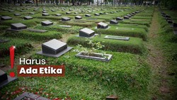 Viral Pemakaman Umum Jadi Area Dagang, Pengunjung Duduk di Atas Nisan
